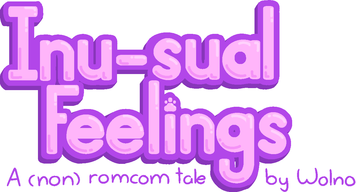 Inu-sual Feelings Comic Logo